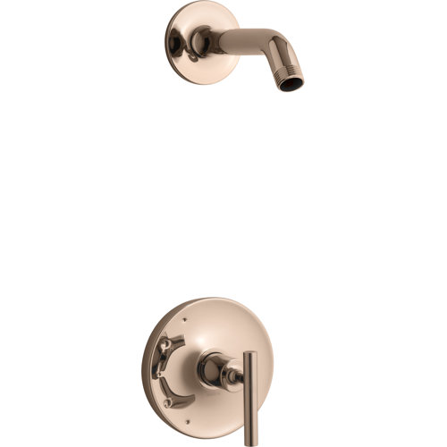 Kohler Purist® RiteTemp Shower Valve Trim with Lever Handle, Less Showerhead Wayfair